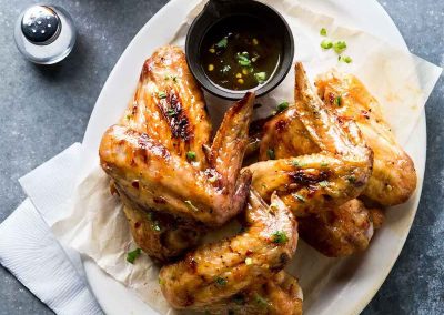 Maple Glazed Chicken Wings